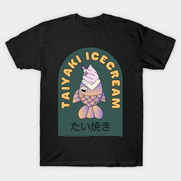 Tayaki Ice cream T-Shirt by satamiko